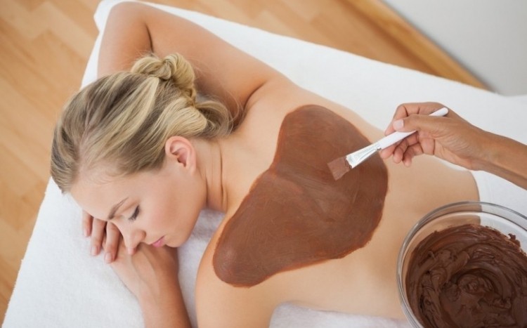masaż czekoladą w Yasumi z peelingiem