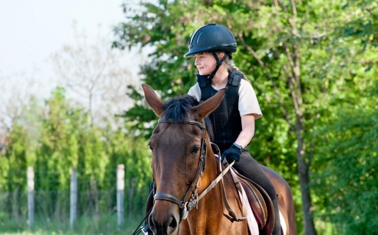 lekcja jazdy konnej dla najmłodszych