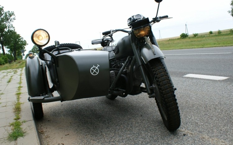 zabytkowy motocykl