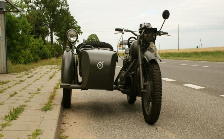 zabytkowy motocykl