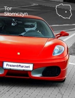 Jazda Ferrari dla dziecka jako pasażer – Tor Słomczyn