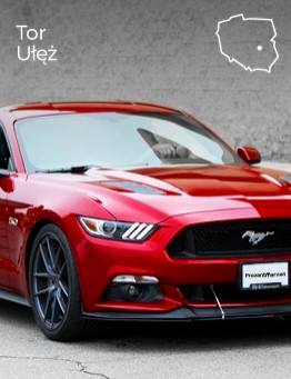 Jazda Fordem Mustangiem dla dziecka jako pasażer – Tor Ułęż