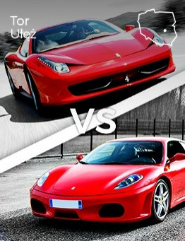 Jazda Ferrari F430 vs Ferrari 458 Italia – Tor Ułęż