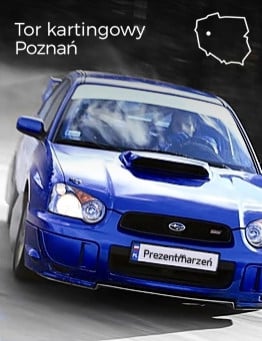 Jazda Subaru Impreza WRX – Tor kartingowy Poznań
 Liczba okrążeń-1 okrążenie