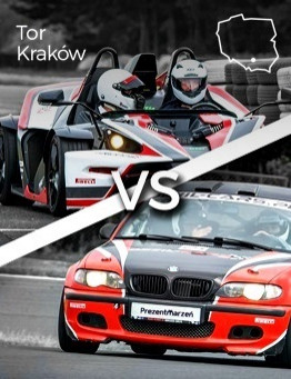 Jazda KTM X-BOW vs BMW M Power – Tor Kraków