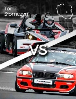 Jazda KTM X-BOW vs BMW M Power – Tor Słomczyn