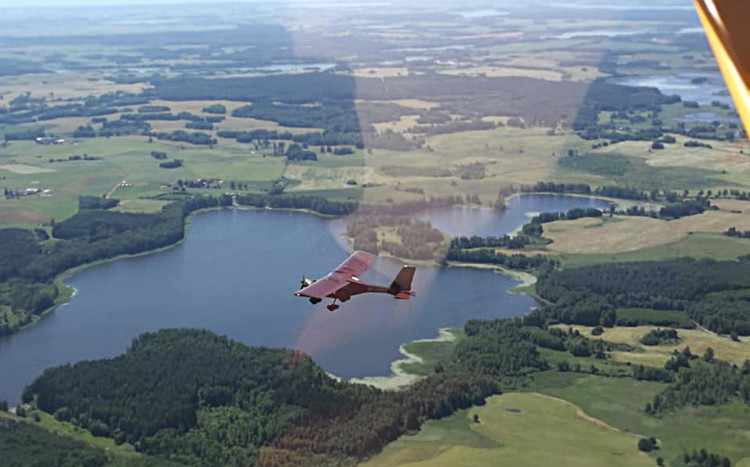 Widok z samolotu (fot. M. Klisiewicz)