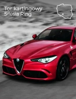 Jazda za kierownicą Alfa Romeo Giulia Quadrifoglio – Tor Silesia Ring karting
 Liczba okrążeń-1 okrążenie