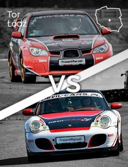 Jazda Subaru Impreza WRX vs Porsche 911 Carrera – Tor Łódź