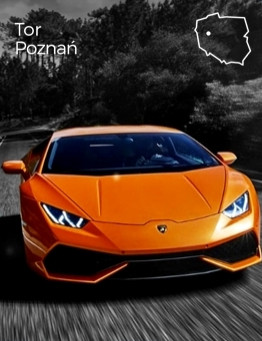 Jazda za kierownicą Lamborghini Huracan – Tor Poznań
