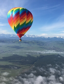 Lot balonem – Karkonosze i Pogórze Izerskie