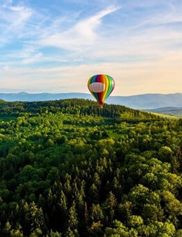 Lot balonem dla dwojga – Karkonosze i Pogórze Izerskie