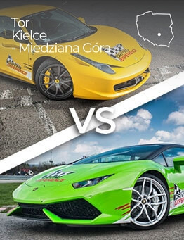 Jazda Lamborghini Huracan vs Ferrari 458 Italia – Tor Kielce