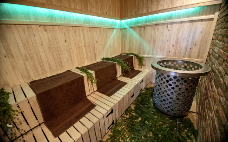 relaks w saunie