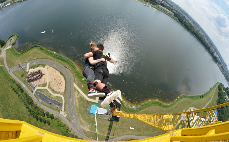 skok na bungee w Poznaniu