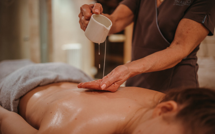 aromaterapeutyczny olejek do masażu