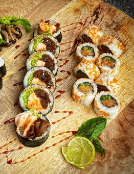 Kolacja dla dwojga – Restauracja Akira Sushi – Piekary Śląskie