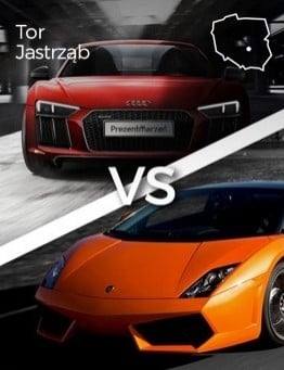Jazda Lamborghini Gallardo vs Audi R8 – Tor Jastrząb