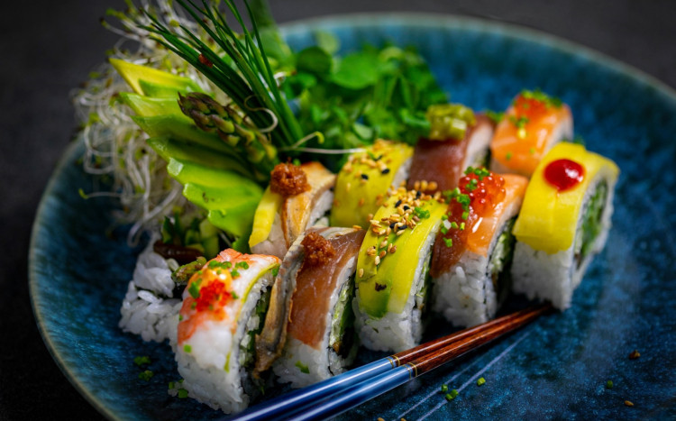 zestaw sushi