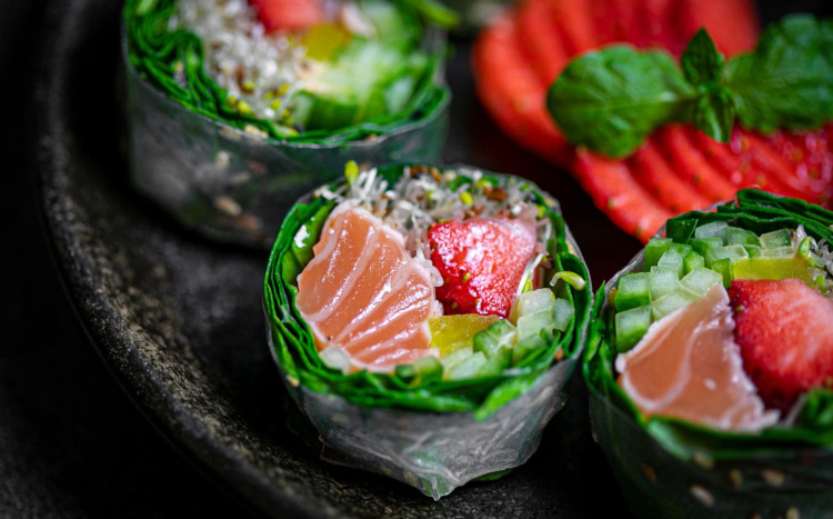świeże sushi