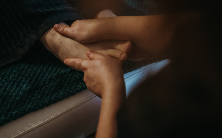 masaż stóp w spa