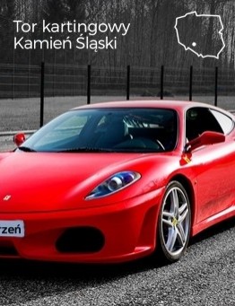 Jazda za kierownicą Ferrari F430 – Tor kartingowy Kamień Śląski
 Liczba okrążeń-1 okrążenie