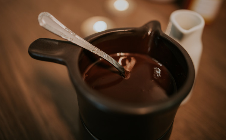 płynna czekolada do masażu
