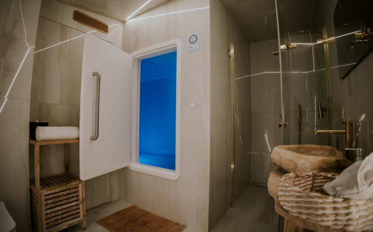 Wnętrze salonu SPA