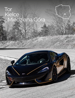 Jazda za kierownicą McLaren 570GT – Tor Kielce