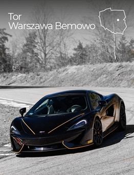 Jazda za kierownicą McLaren 570GT – Tor Warszawa Bemowo