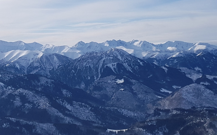 widok z samolotu góry