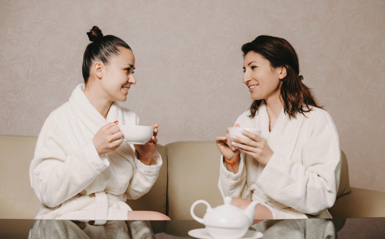 kobiety w spa