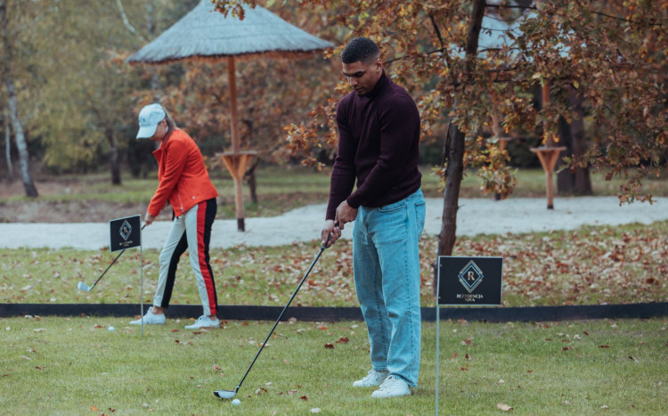 Weekend dla dwojga Rezydencja Niva – gra w golfa