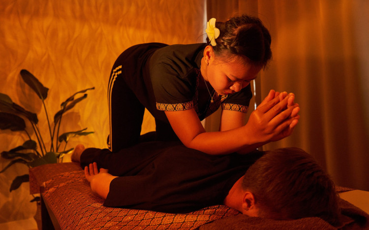 Odprężający masaż tajski