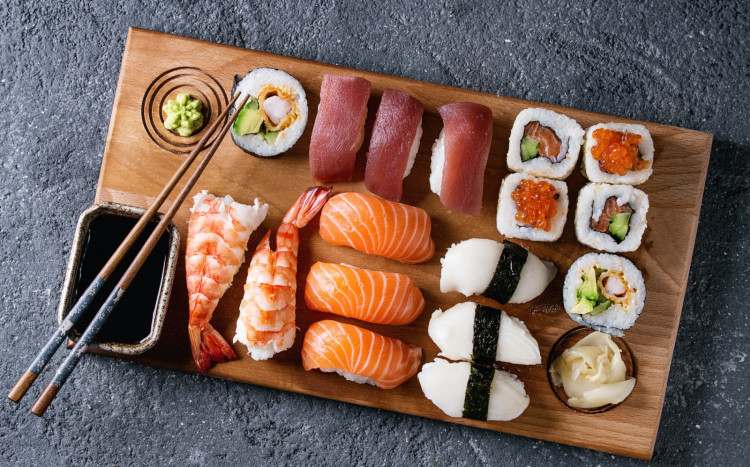 kompozycja sushi