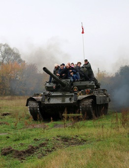 Przejażdżka czołgiem T-55 – Skwierzyna