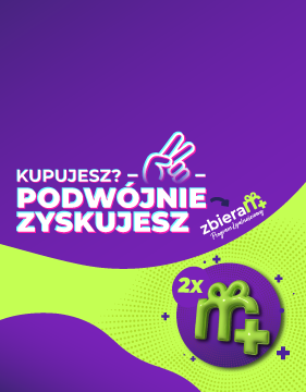 Otrzymaj 2 x więcej punktów