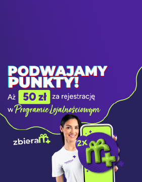 Podwajamy punkty za rejestracje