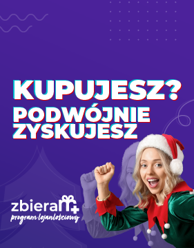 Otrzymaj 2x więcej punktów za zakupy
