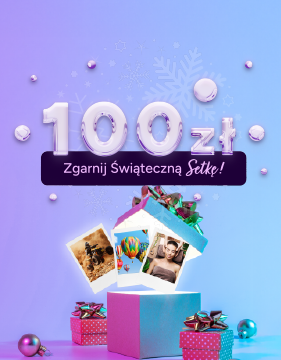 Otrzymaj 100 zł zwrotu za zakupy!